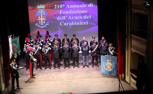 Annuale di fondazione dell’Arma dei Carabinieri a Enna