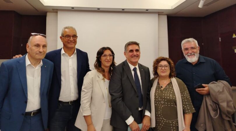 Carmerla Petralia con la segreteria regionale Cisl