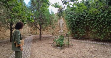 cortile chiesa San Marco a Enna