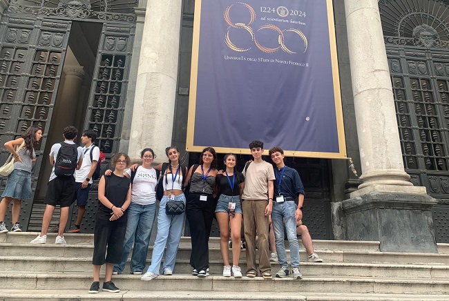 Studenti del Lincoln di Enna a Napoli