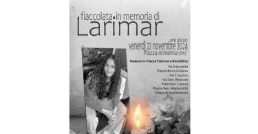 fiaccolata in memoria di Laminar Annaloro