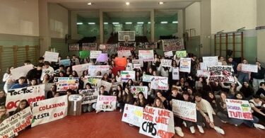 occupazione studenti del Colajanni