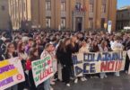 Protesta studenti a Enna