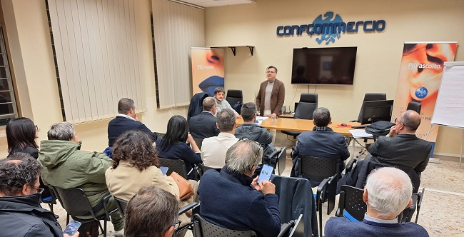 Incontro alla Confcommercio