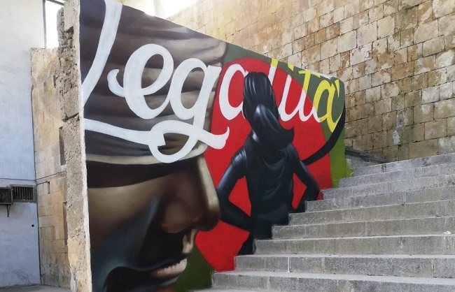 murales stadio Gaeta